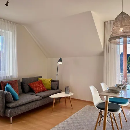 Strandgut - Seenahe Maisonette Mit Parkplatz Und Suedbalkon لانغنارغن